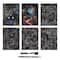 Brea Reese™ 9" x 12" Magical Forest Scratch Art Paper Pad